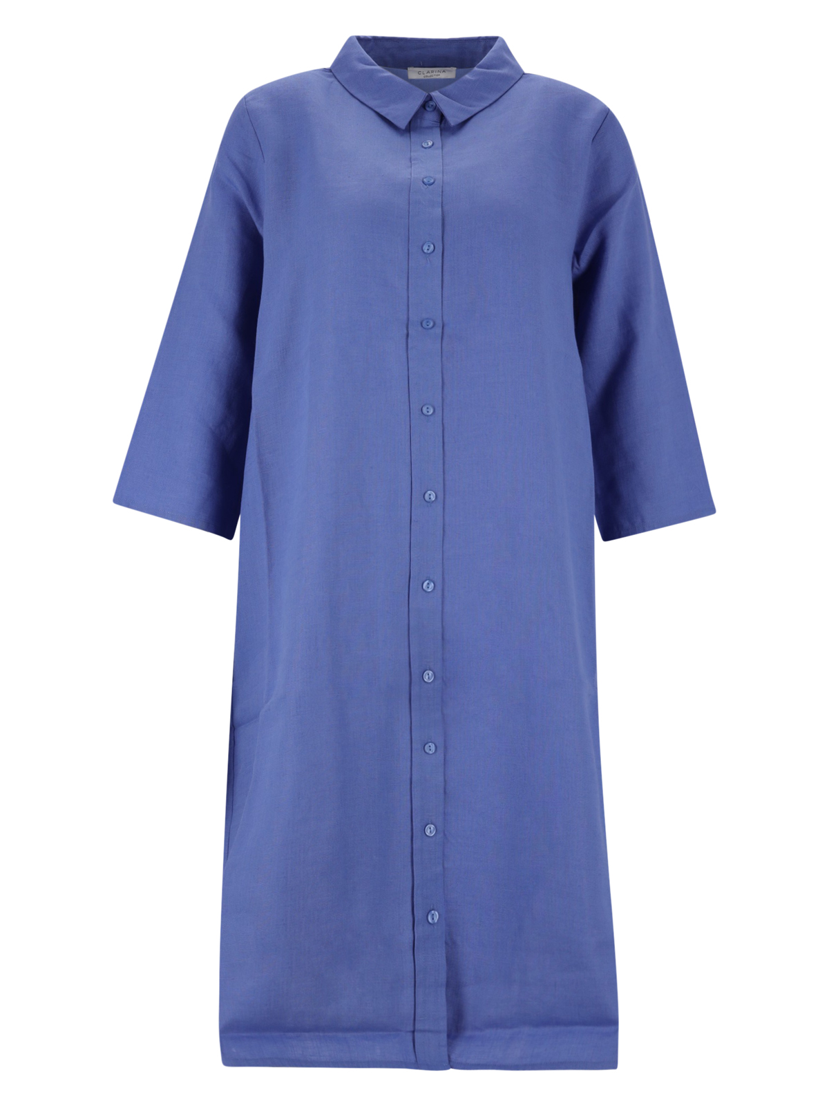 Kleid, 3/4 Arm, uni
