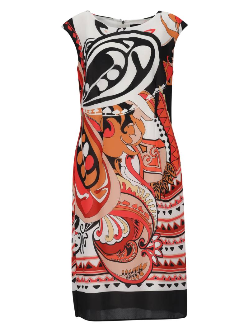 Kleid, gemustert, elegant