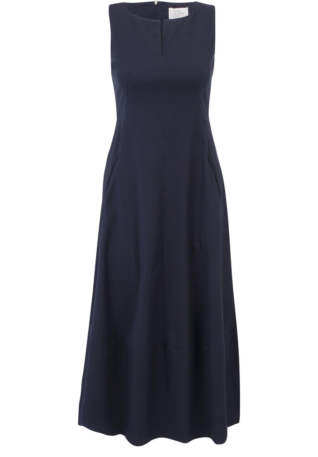 Kleid Lang ohne Arm