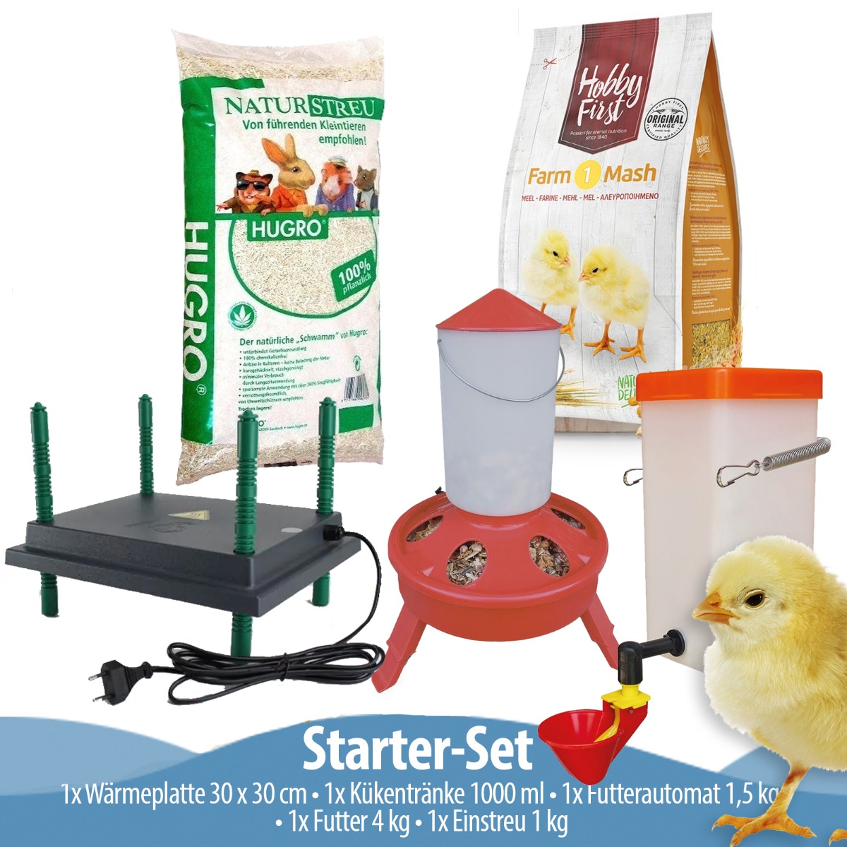 Küken Set - Starter-Set - Komplett-Set