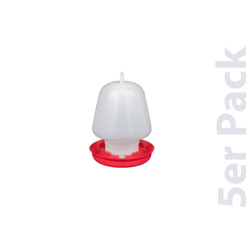 Kugeltränke - 3 Liter - Geflügel Tränke - Hühner Tränke - 5er Pack Kugeltränke - 3 Liter - Geflügel Tränke - Hühner Tränke - 5er Pack