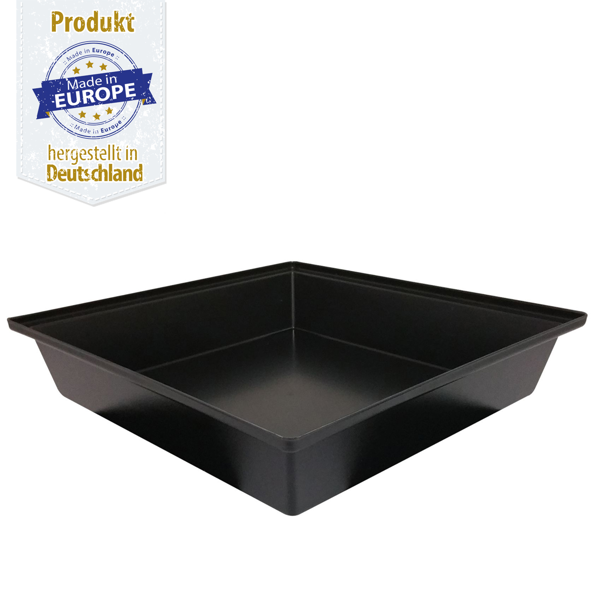 Kunststoff Wanne - Kotwanne - Kunststoff Schale - 80 x 80 cm -  ca. 64 l