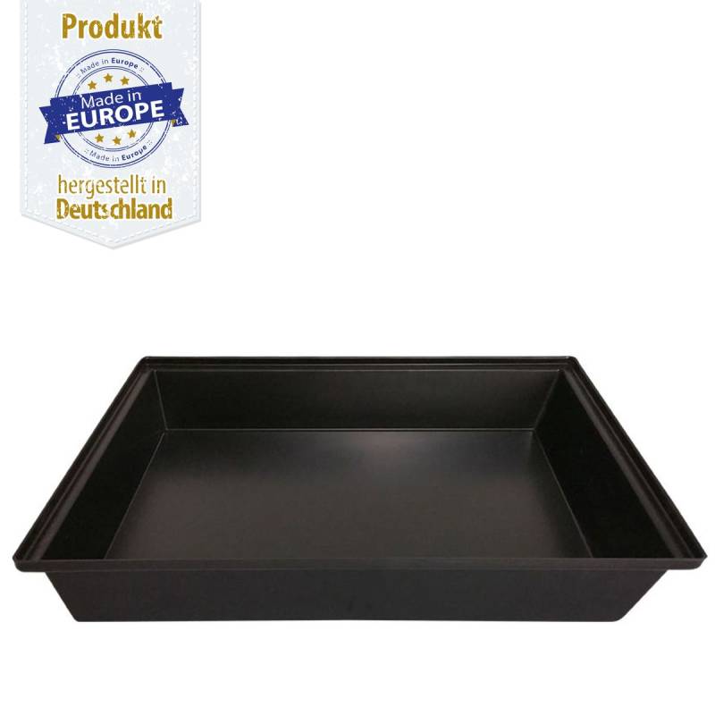 Kunststoff Wanne - Kotwanne - Kunststoff Schale - 80 x 90 cm -  ca. 72 l