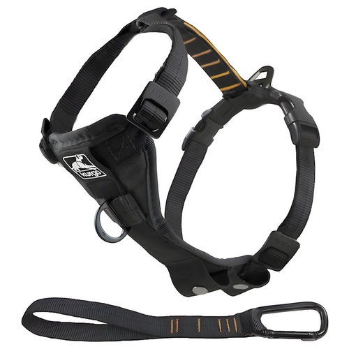 Kurgo Autogeschirr Tru-Fit Smart Harness inkl. Gurtanschluss schwarz