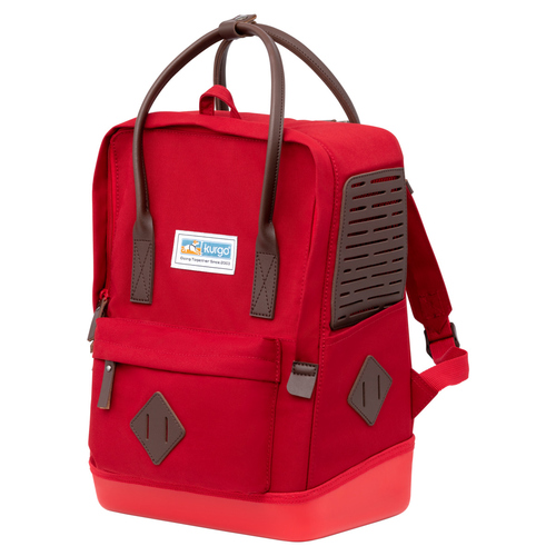 Kurgo Hunderucksack Nomad Carrier Backpack rot