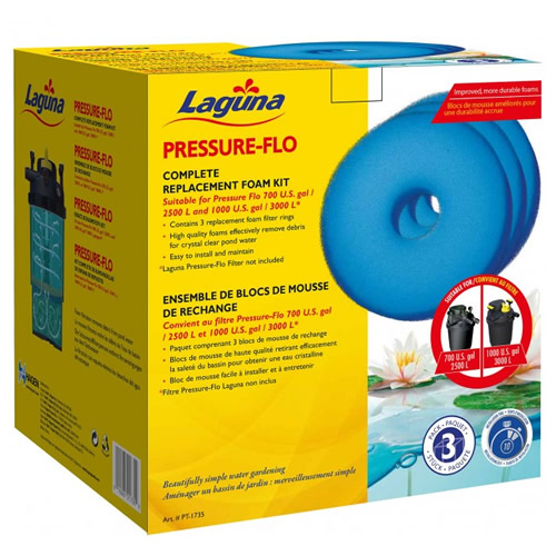 Laguna Schaumstoff Filter 3x für Pressure Flo 3000