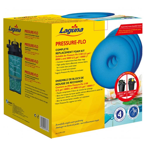 Laguna Schaumstoff Filter 4x für Pressure Flo 10000 Laguna Schaumstoff Filter 4x für Pressure Flo 10000