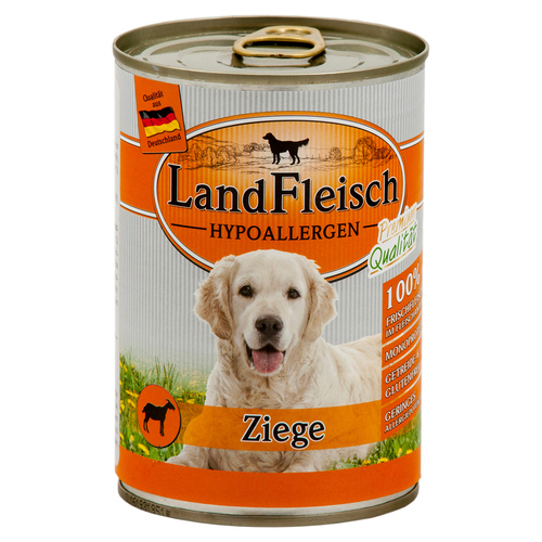 LandFleisch Hypoallergen Ziege 400 g - 12 Stück