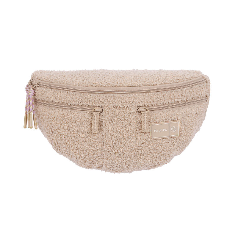 Leckerlibeutel Emma in Teddy-Fleece Beige