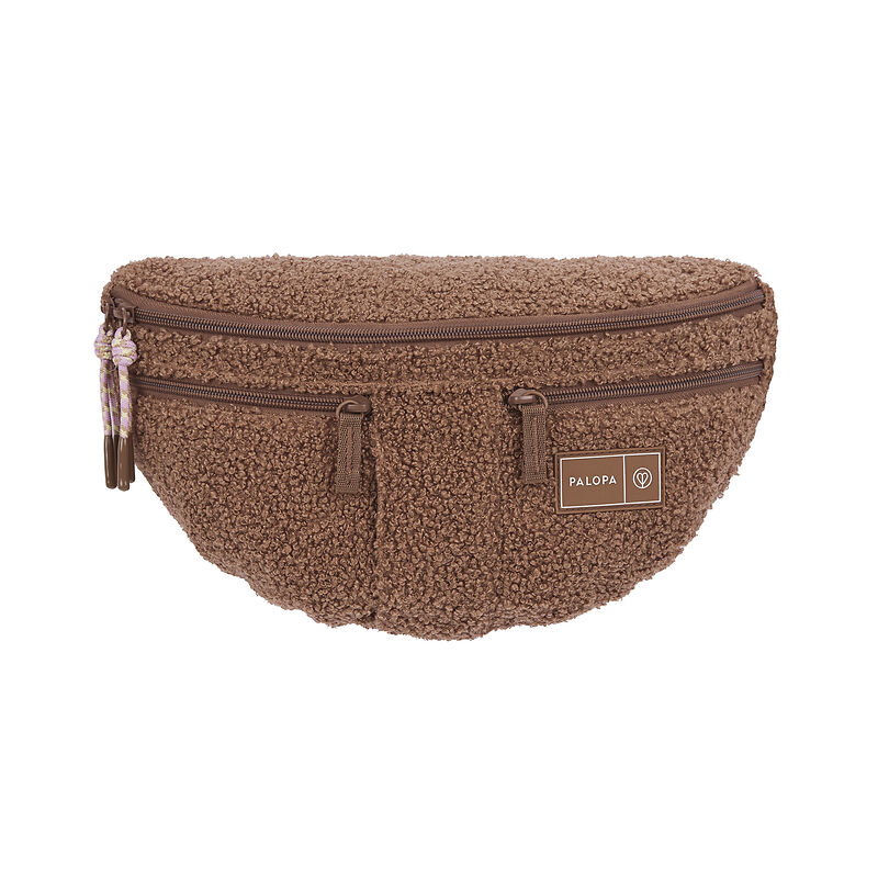 Leckerlibeutel Emma in Teddy-Fleece Brown