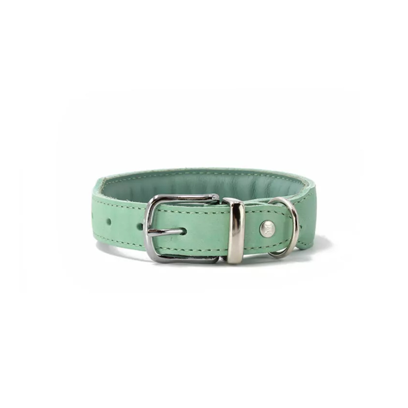 Leder-Halsband Mono Pop in Mint 60
