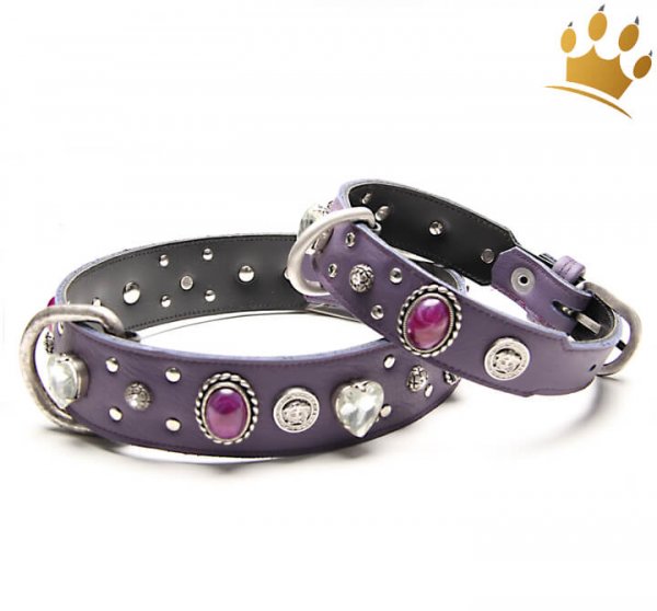 Lederhalsband Monte Carlo