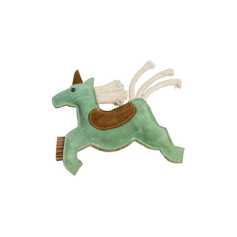 Lederspielzeug Einhorn