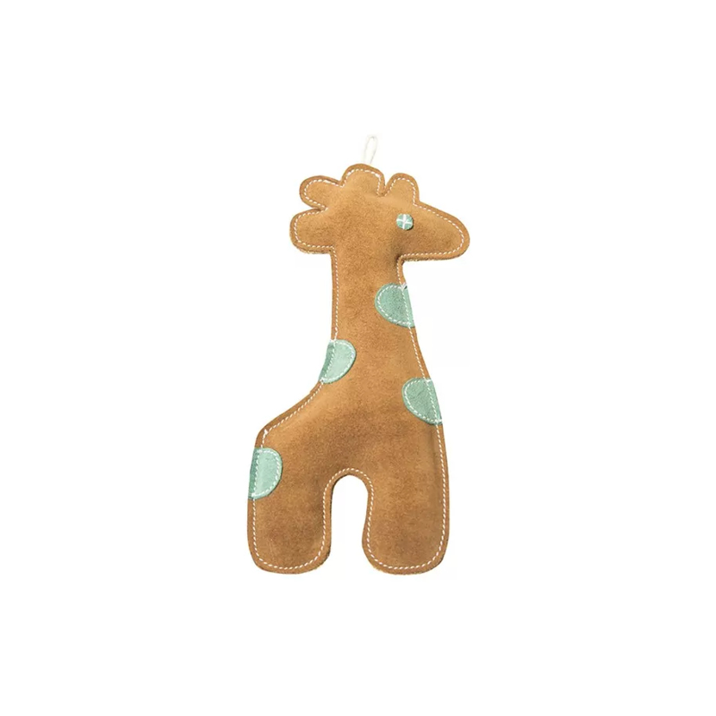 Lederspielzeug Giraffe