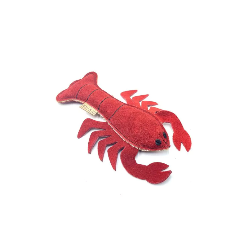 Lederspielzeug Hummer