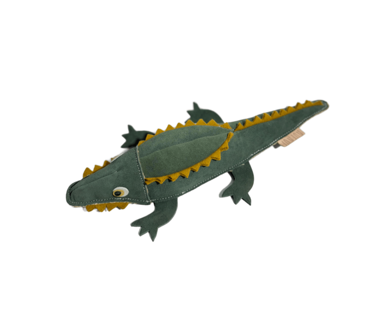 Lederspielzeug Krokodil