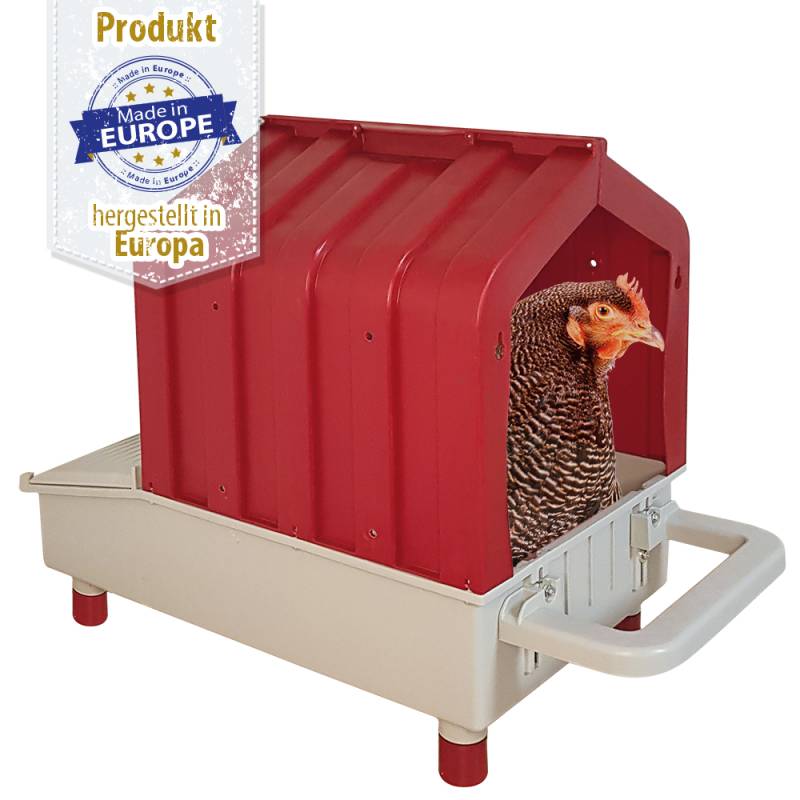 Legenest - Hühnernest - Legebox aus Kunststoff mit Sitzstange - Multiple use Legenest - Hühnernest - Legebox aus Kunststoff mit Sitzstange - Multiple use