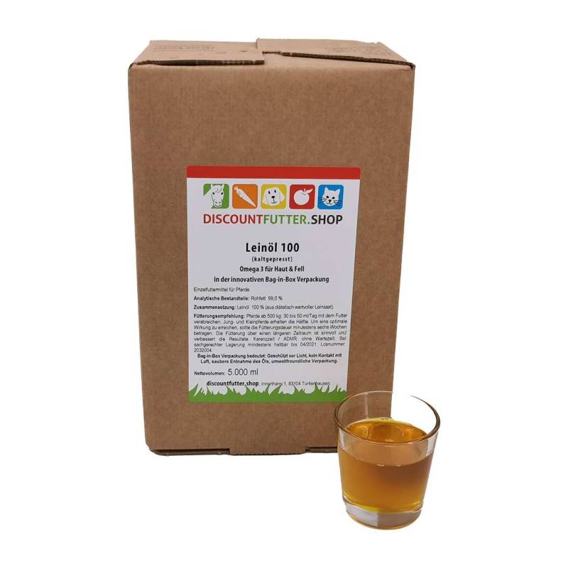 Leinöl 100 (BAG in BOX)