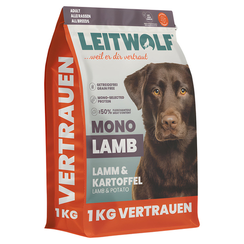 Leitwolf MONO LAMB Adult Lamm & Kartoffel 1 kg