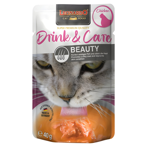 Leonardo Drink & Care Beauty Chicken 40 g