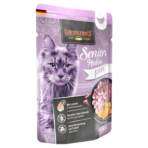 Leonardo Senior Huhn pur 85 g