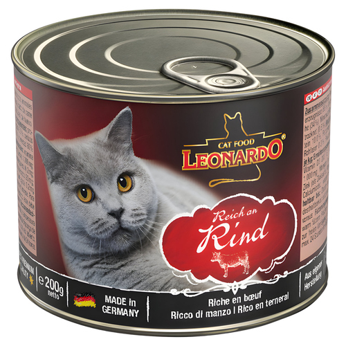 Leonardo Reich an Rind 200 g