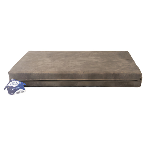 Lets Sleep Mellow Mattress Orthopädisches Hundebett taupe, Größe: L