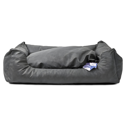 Lets Sleep Sweet Dreams Hundebett mit Kissen anthrazit, Größe: XL Lets Sleep Sweet Dreams Hundebett mit Kissen anthrazit, Größe: XL