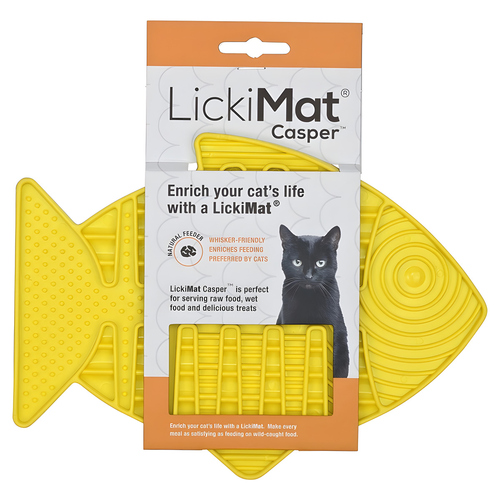 LickiMat Casper yellow