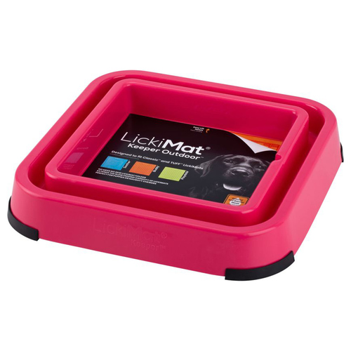 LickiMat Outdoor Keeper pink LickiMat Outdoor Keeper pink