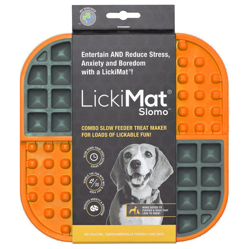 LickiMat Slomo orange