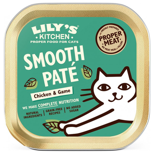 Lilys Kitchen Smooth Pate Chicken Game 85 g - 19 Stück