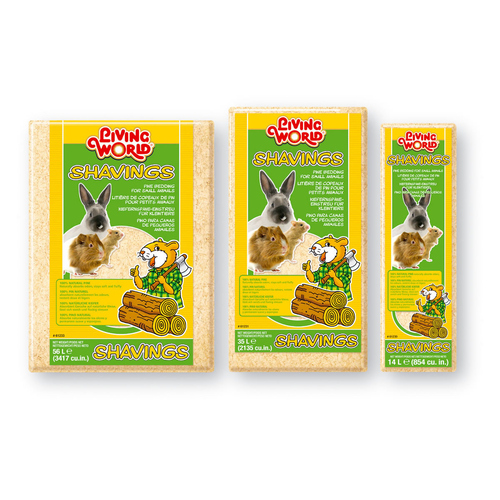 Living World Kiefernspäne Shavings, Inhalt: 56 l Living World Kiefernspäne Shavings, Inhalt: 56 l