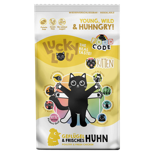 Lucky Lou Kitten Geflügel & frisches Huhn 1,7 kg
