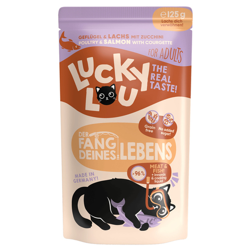 Lucky Lou Lifestage Adult Geflügel & Lachs 125 g Lucky Lou Lifestage Adult Geflügel & Lachs 125 g