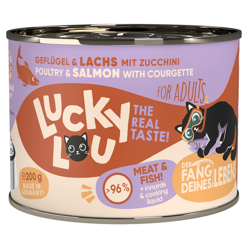 Lucky Lou Lifestage Adult Geflügel & Lachs 200 g