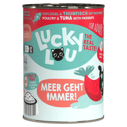 Lucky Lou Lifestage Adult Geflügel & Thunfisch 400 g Lucky Lou Lifestage Adult Geflügel & Thunfisch 400 g