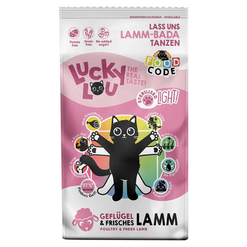 Lucky Lou Light Geflügel & frisches Lamm 340 g