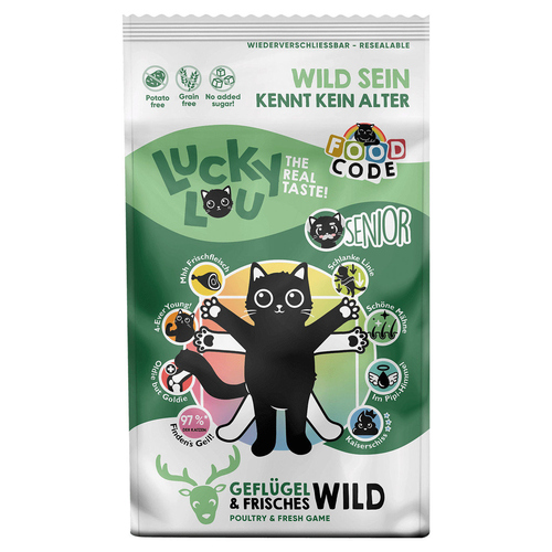 Lucky Lou Senior Geflügel & frisches Wild 1,7 kg Lucky Lou Senior Geflügel & frisches Wild 1,7 kg