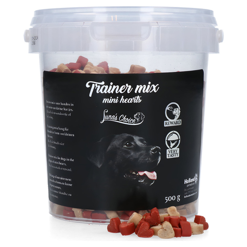 Lunas Choice Hundesnack Trainer Mix kleine Herzen 500 g