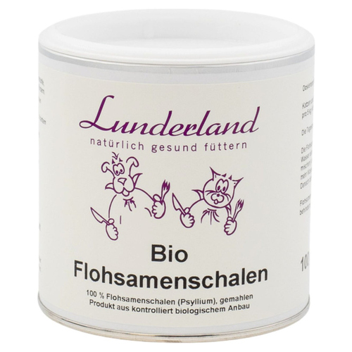 Lunderland Bio-Flohsamenschalen 100 g
