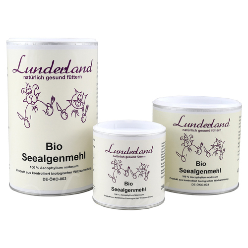 Lunderland Bio-Seealgenmehl 400 g für Hunde