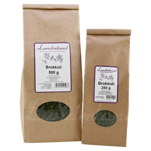 Lunderland Brokkoli 250 g für Hunde