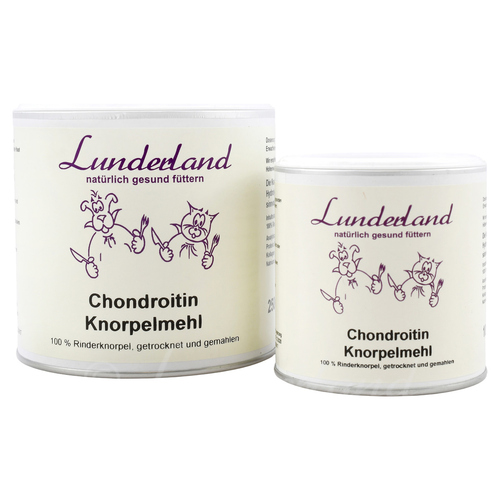 Lunderland Chondroitin Knorpelmehl 250 g für Katzen