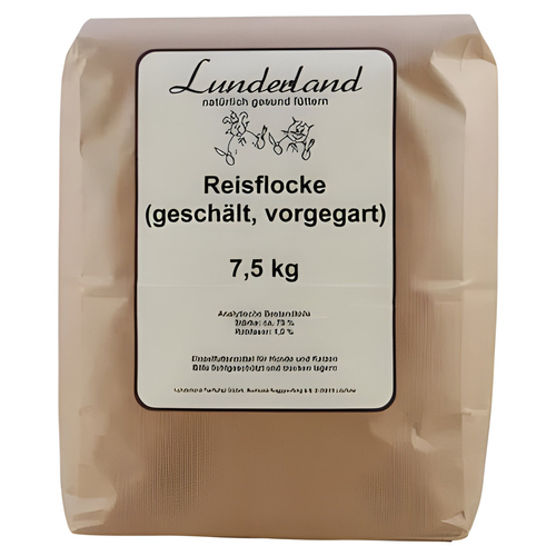 Lunderland Reisflocke 7,5 kg für Katzen