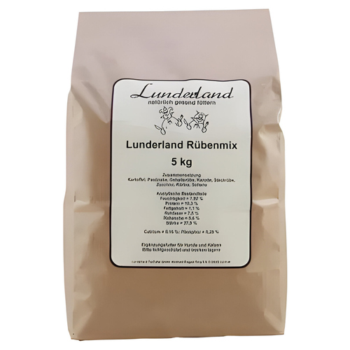 Lunderland Rübenmix 5 kg für Hunde