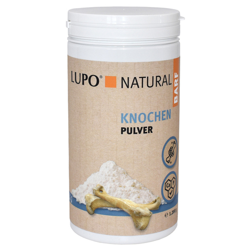 Luposan Natural Knochen Pulver 1200 g für Katzen Luposan Natural Knochen Pulver 1200 g für Katzen