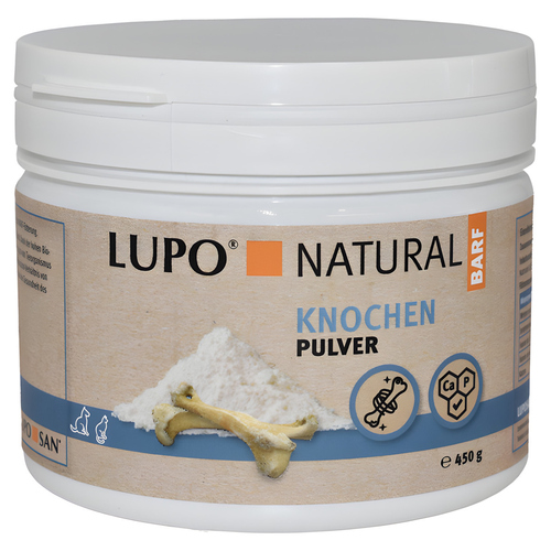 Luposan Natural Knochen Pulver 450 g für Katzen Luposan Natural Knochen Pulver 450 g für Katzen