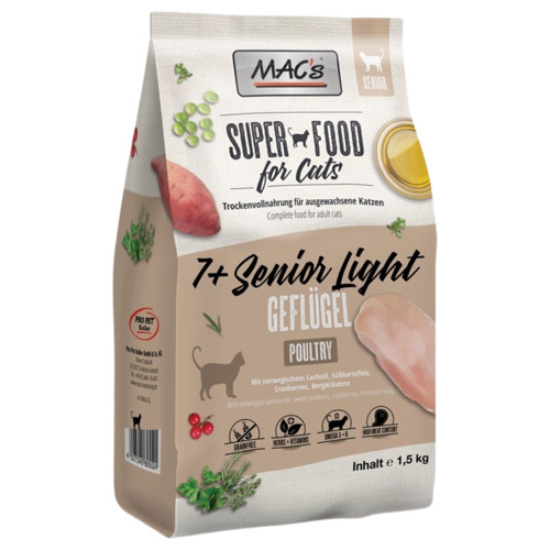 MACs 7+ Senior/Light Geflügel 7 kg