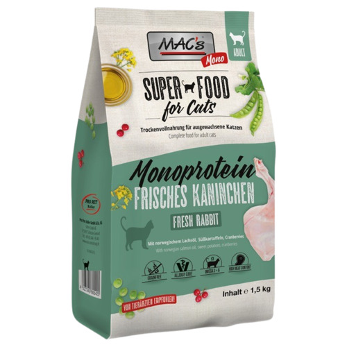 MACs Adult Monoprotein frisches Kaninchen 7 kg MACs Adult Monoprotein frisches Kaninchen 7 kg
